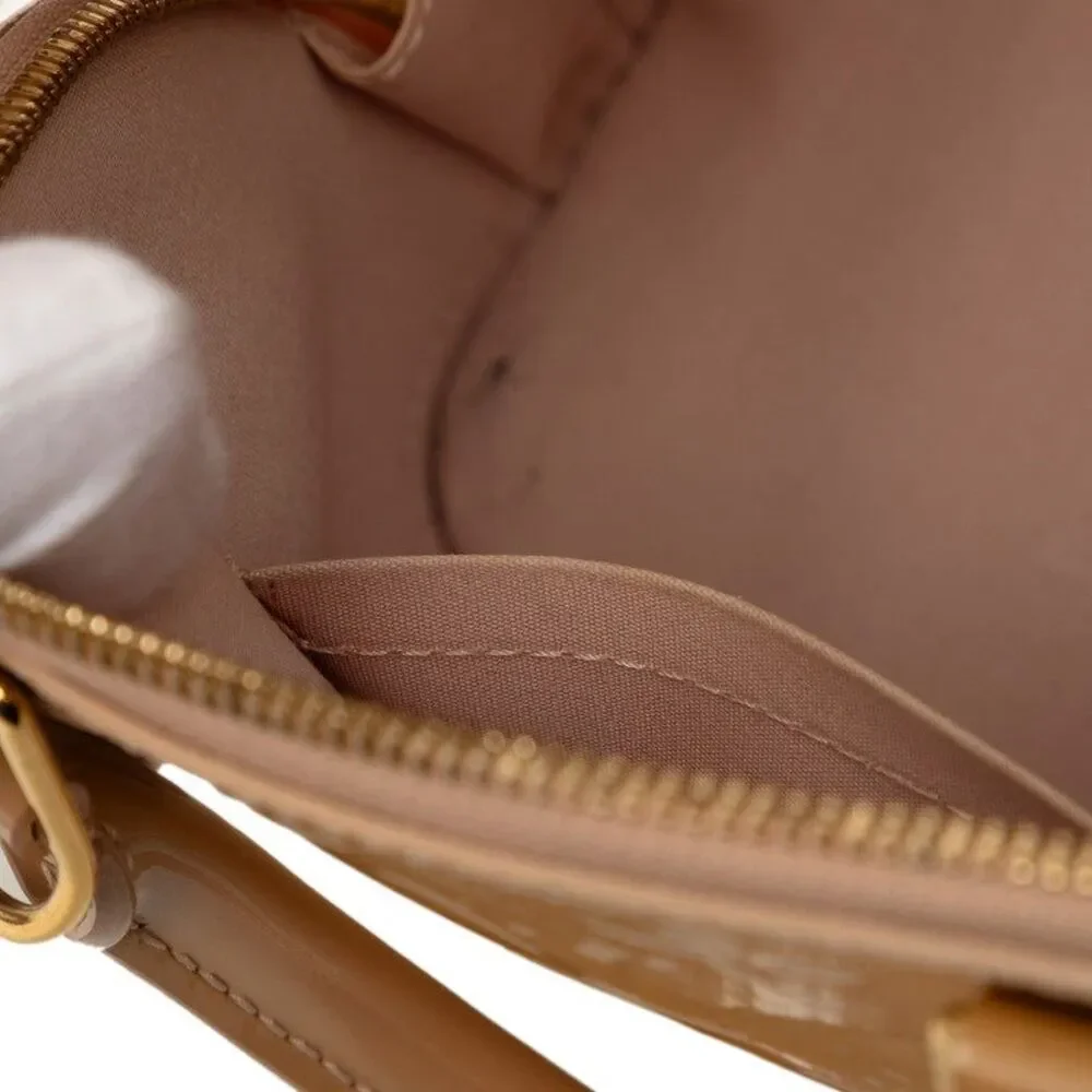 Louis Vuitton Alma BB Vernis Handbag